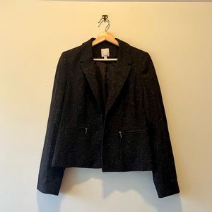 Halogen Blazer in Black and White